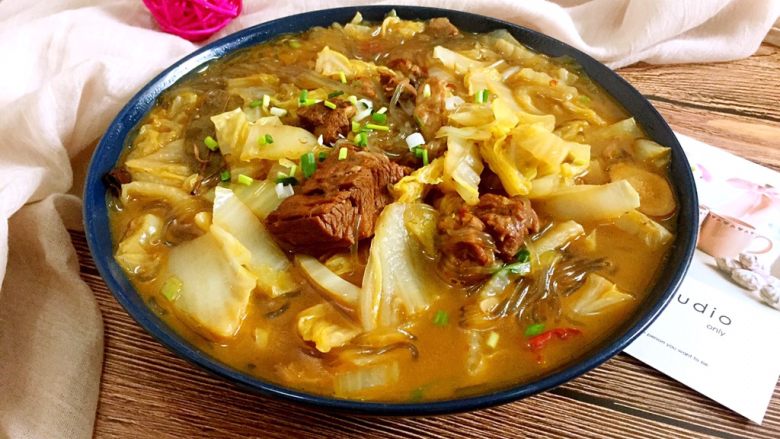 Beef and Cabbage Vermicelli