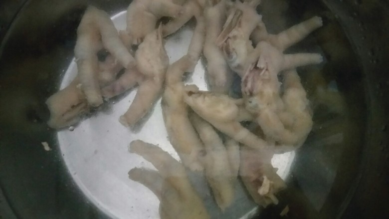 Internet celebrity lemon passion fruit chicken feet