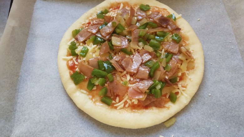 Ham Pizza