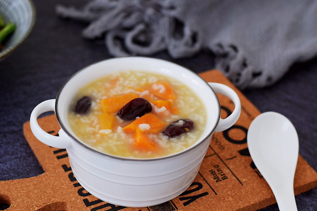 Sweet Potato and Red Date Porridge