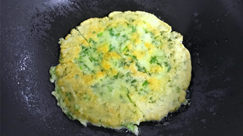 Chrysanthemum egg cake