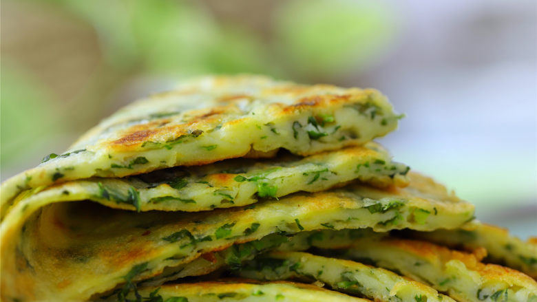 Chrysanthemum egg cake