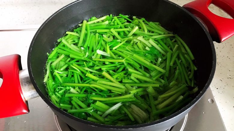 Celery mixed with fungus