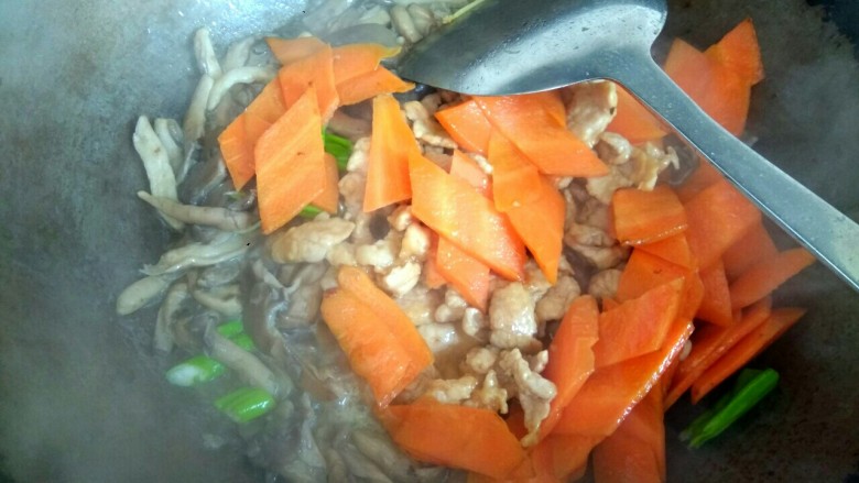 Mushroom stir-fry