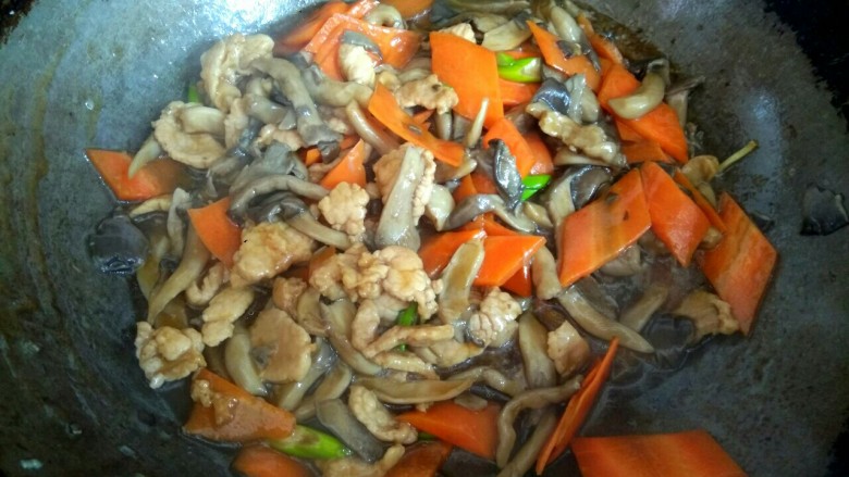 Mushroom stir-fry