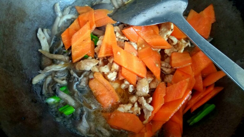 Mushroom stir-fry