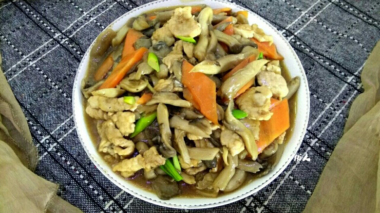 Mushroom stir-fry