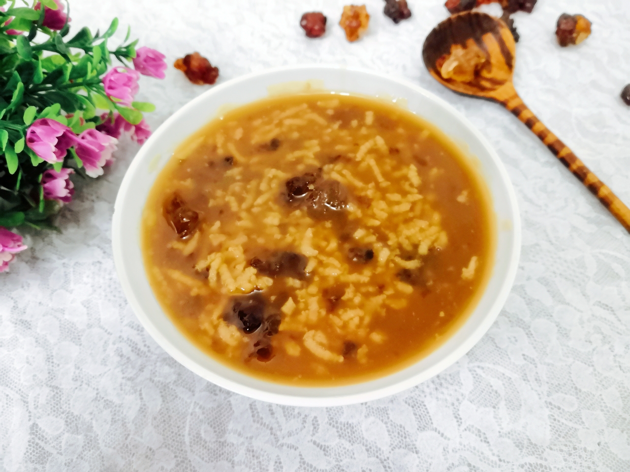 Peach Gum Brown Sugar Porridge