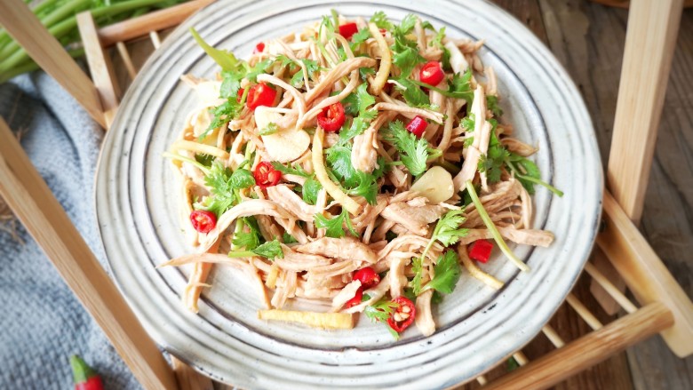 Lemon Shredded Chicken