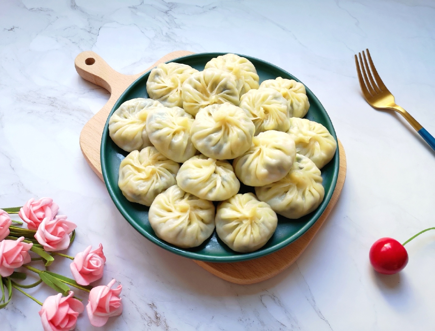 Winter Solstice Food: Xiao Long Bao with Dumpling Skin