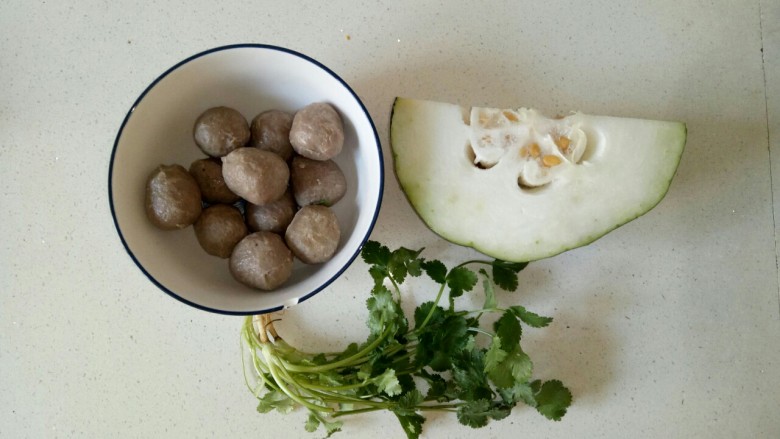 Winter Melon and Meatball Soup