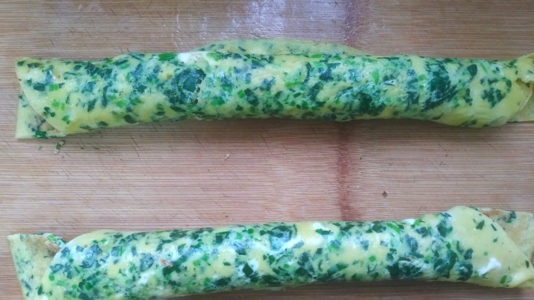 Spinach Egg Roll