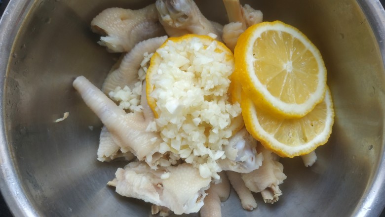 Passion Fruit Lemon Chicken Feet