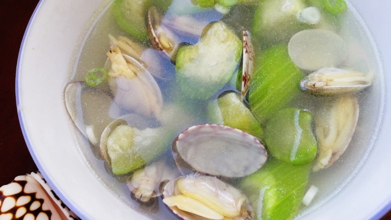 Luffa Clam Soup