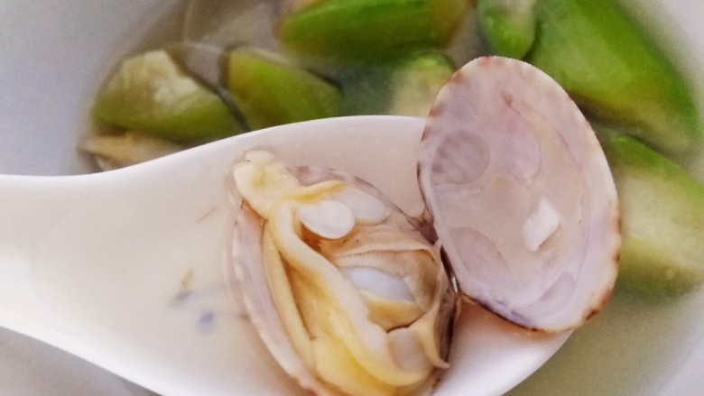 Luffa Clam Soup