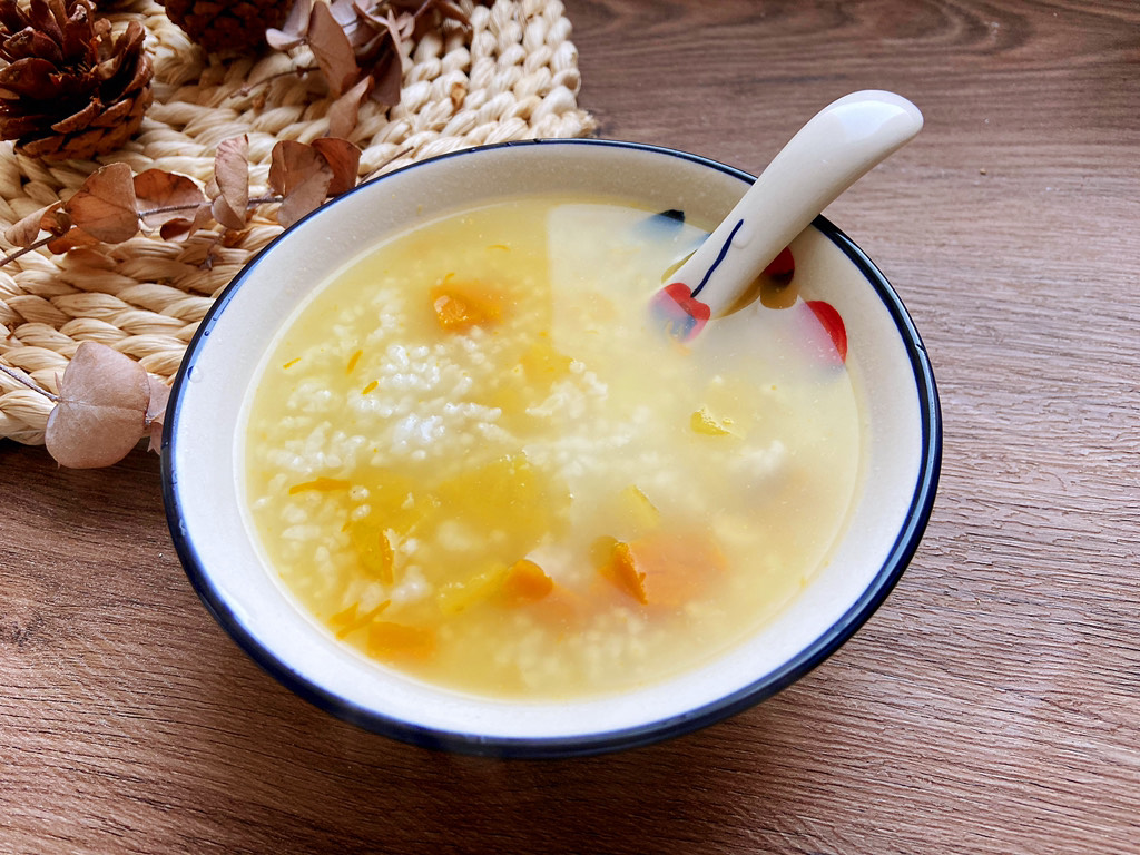 Sweet Potato and Pumpkin Porridge