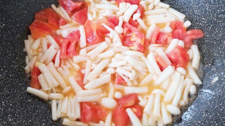 Seafood Mushroom and Tofu Soup