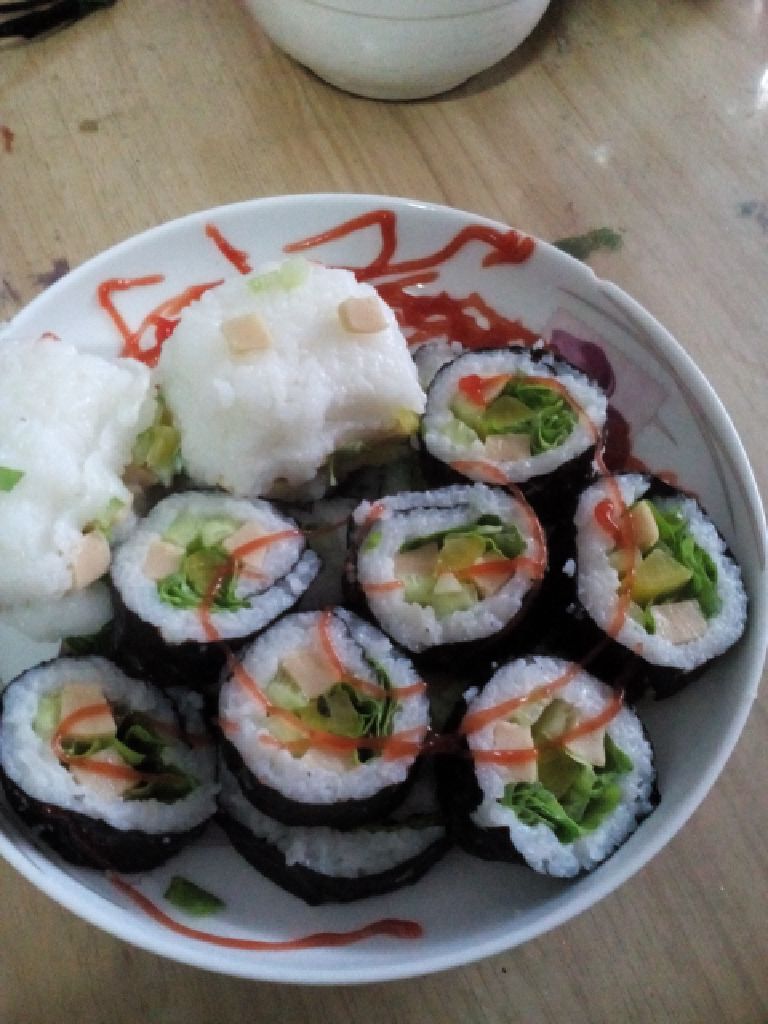 Delicious sushi