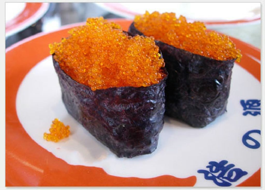 Crab Roe Sushi