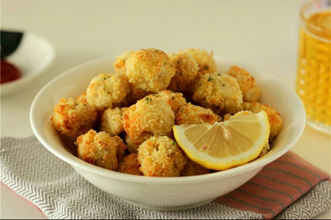 Grilled chicken popcorn