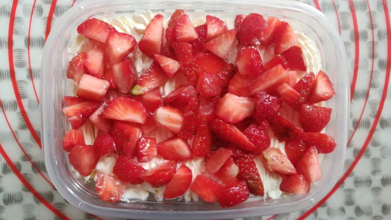 Strawberry Cake Box