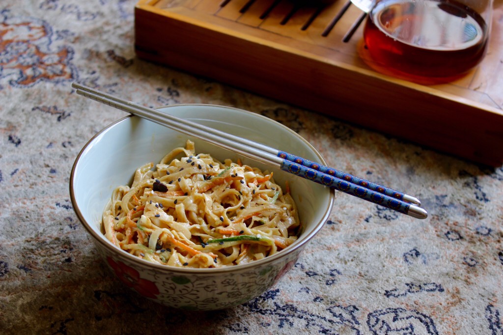 Make sesame noodles in five minutes