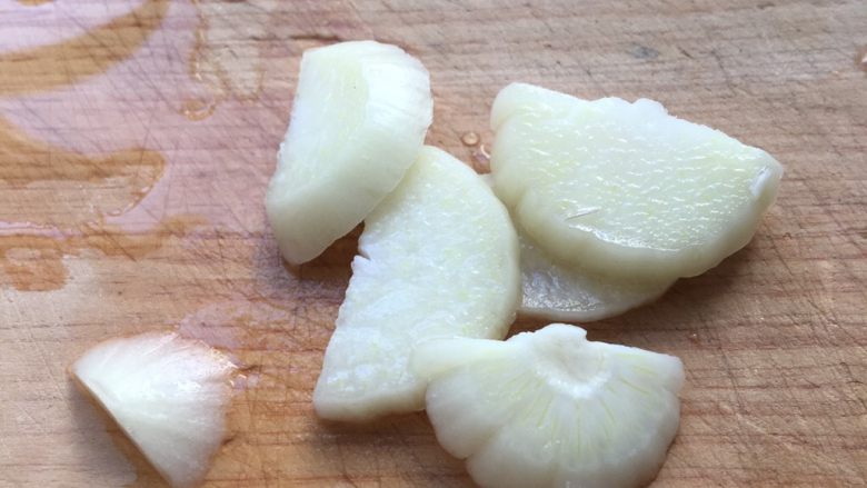 Hand-shredded cabbage