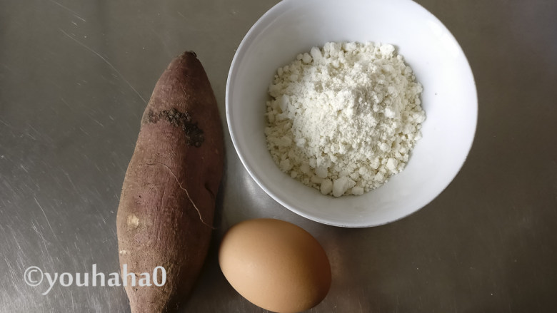 Sweet potato shredded cake