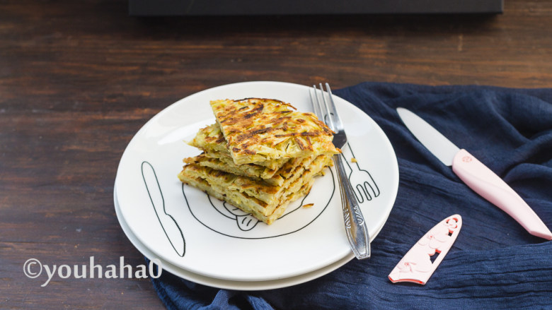 Sweet potato shredded cake