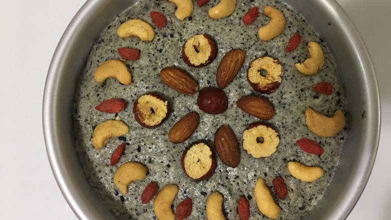 Sesame and Walnut Hair Cake