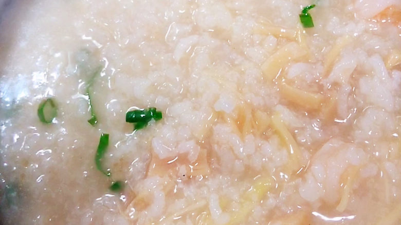 Scallop and seafood porridge