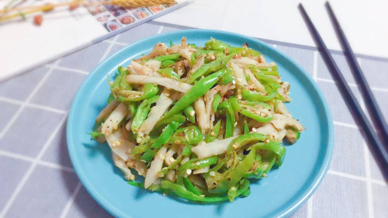 Fried lotus root