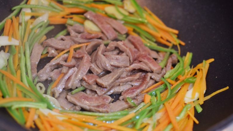 Beef Stir-fried Udon