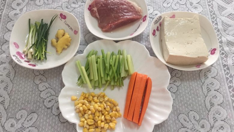 Eat tofu~Steamed tofu with minced meat