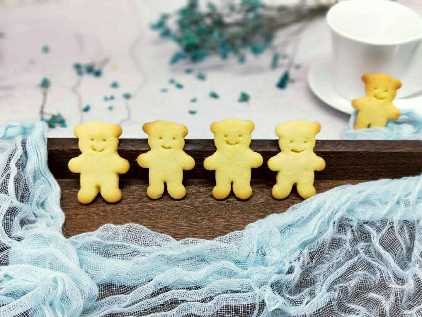 #Thanksgiving recipe#Grinning baby bear cookies