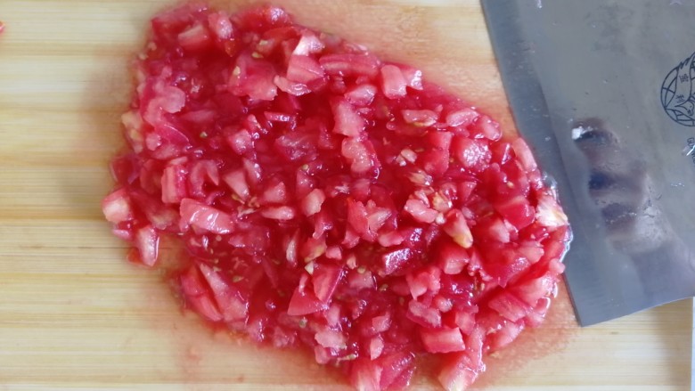 Tomato and Luffa Calcium Porridge