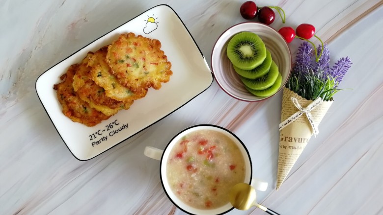 Tomato and Luffa Calcium Porridge