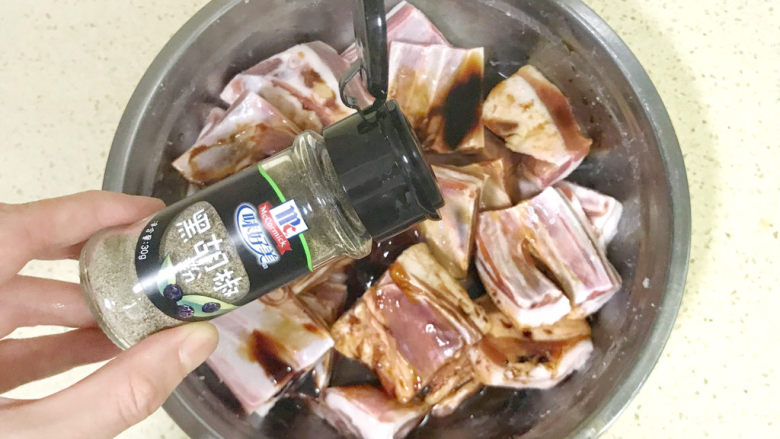 Steamed Pork Ribs with Chopped Pepper