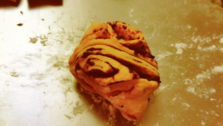 Brown Sugar Flower Roll