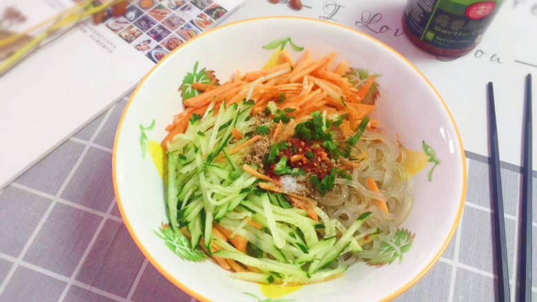 Cold Vermicelli Cucumber