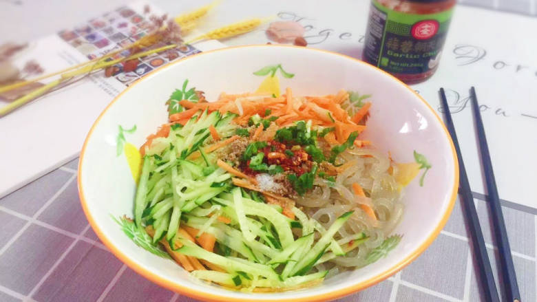 Cold Vermicelli Cucumber