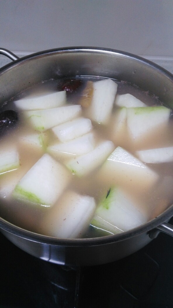 Recipe#Chestnut and Wintermelon Old Duck Soup#(Created on 26/10~2017)