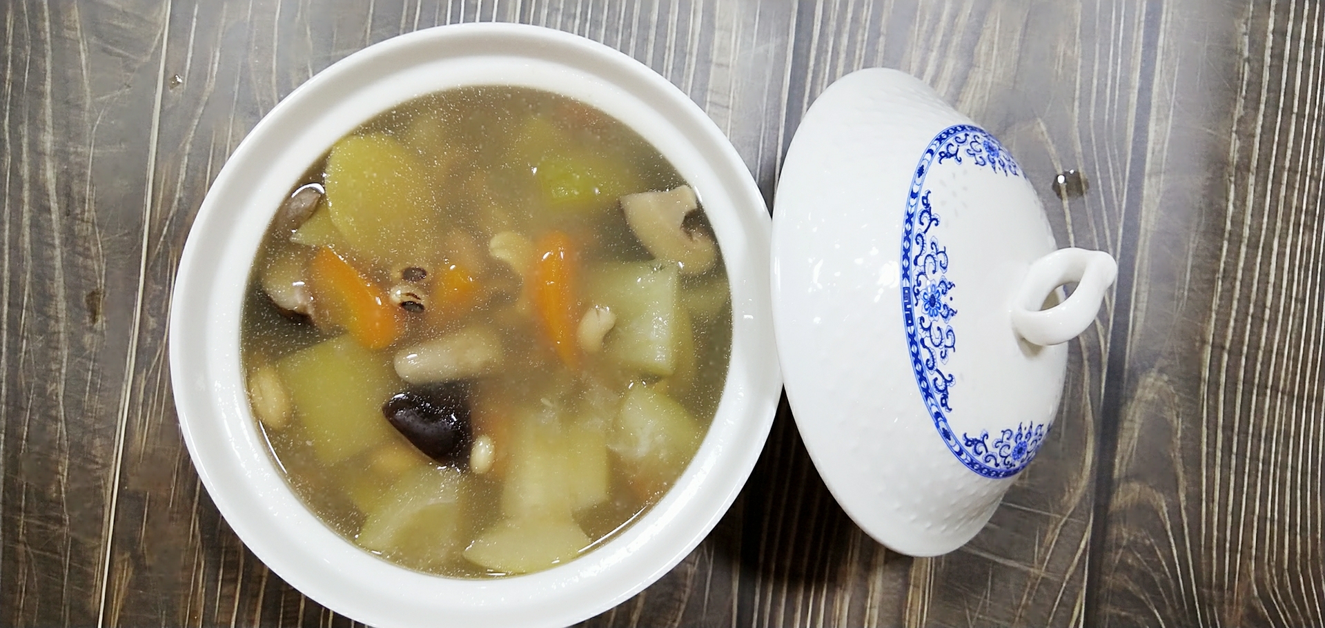 Zucchini Nourishing Laohuo Soup