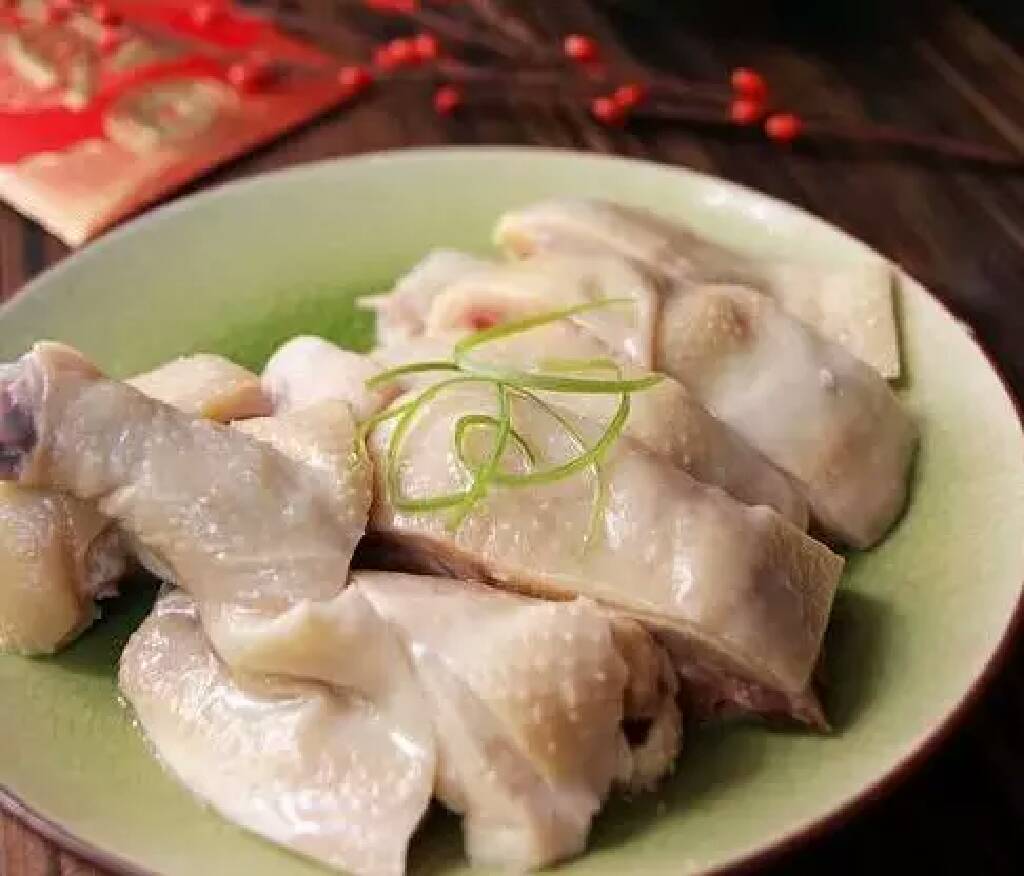 Fat, tender and delicious white chopped chicken