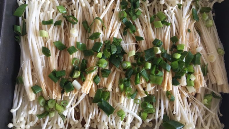 Oven version of garlic mushroom vermicelli