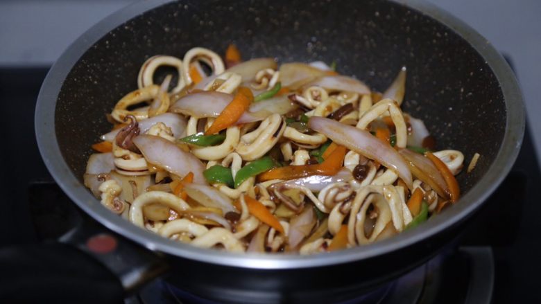 Sauce-fried Squid Rings