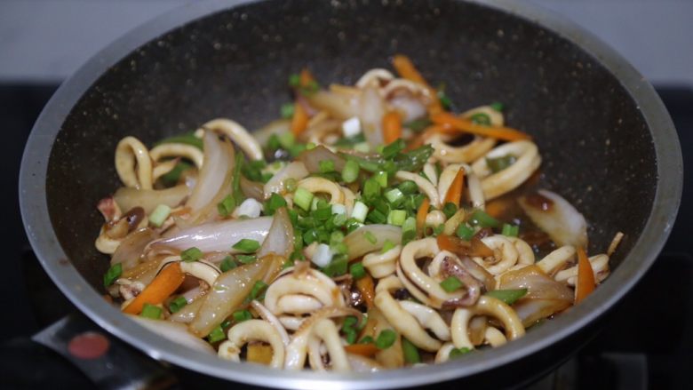 Sauce-fried Squid Rings