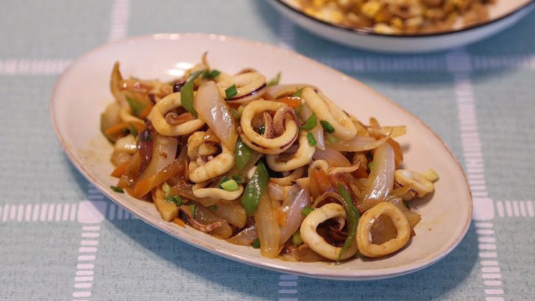 Sauce-fried Squid Rings