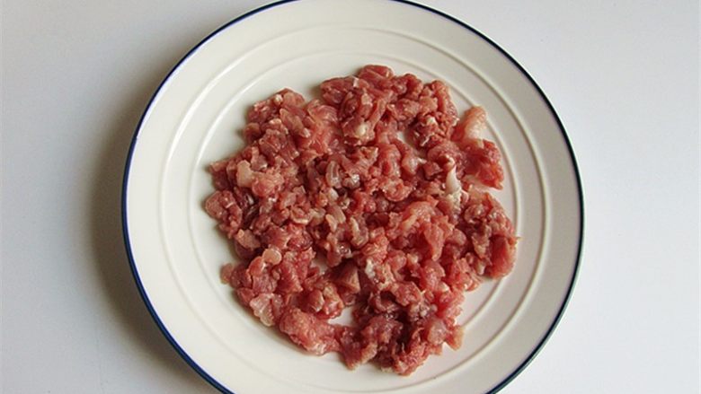 Homemade Shacha Minced Pork Sauce as an appetizer for rice