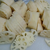 Rouge lotus root slices--a snack that can detoxify and nourish the skin. Illustration of how to do it 1